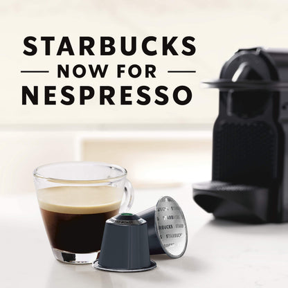 STARBUCKS Decaf Espresso Roast by Nespresso, 2.01 oz ℮ 57 g, 5 Pack