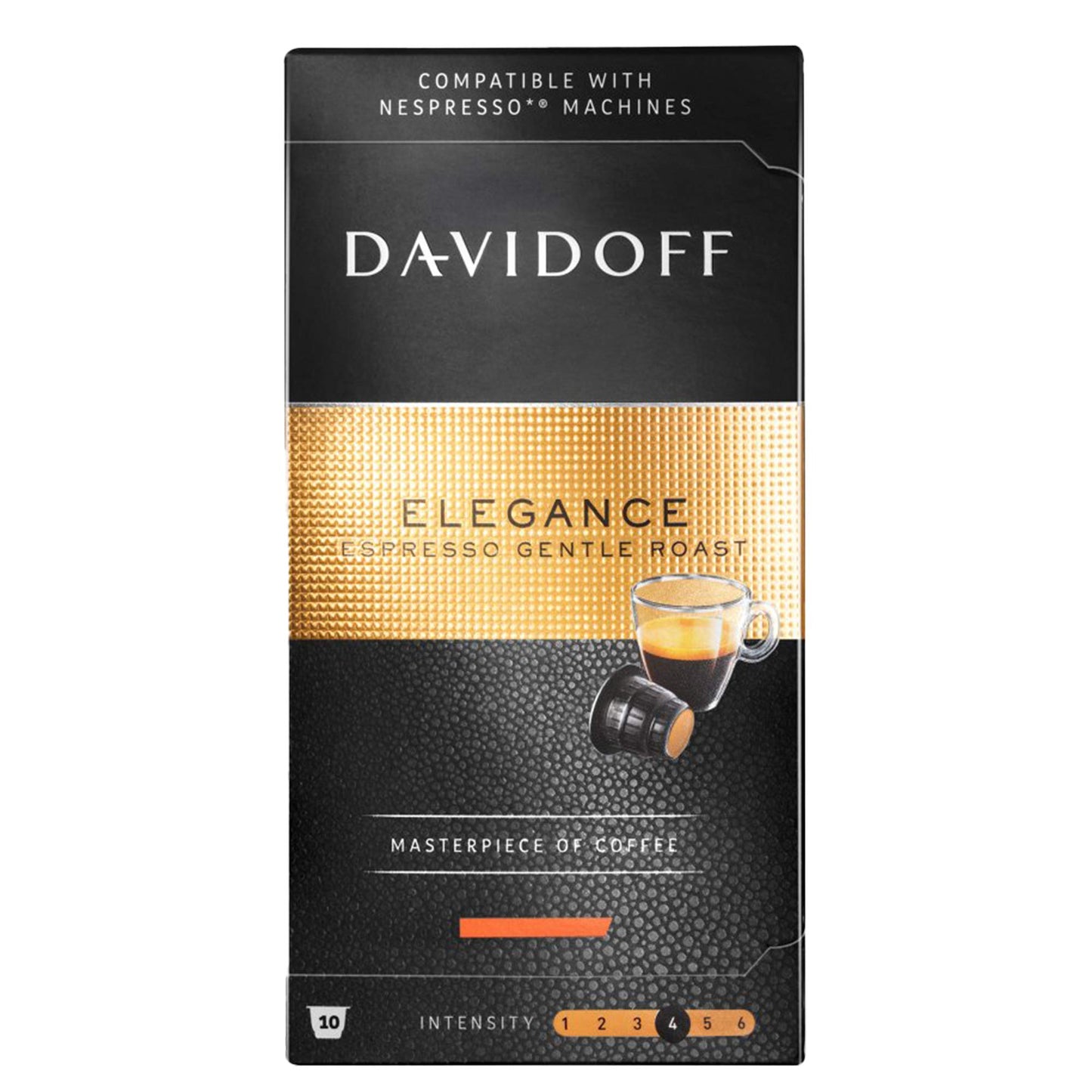 Davidoff Prestige Espresso Intense Roast, Style Lungo, and Elegance Espresso Gentle Roast, 3 x 55 g - Prestige espresso trio!