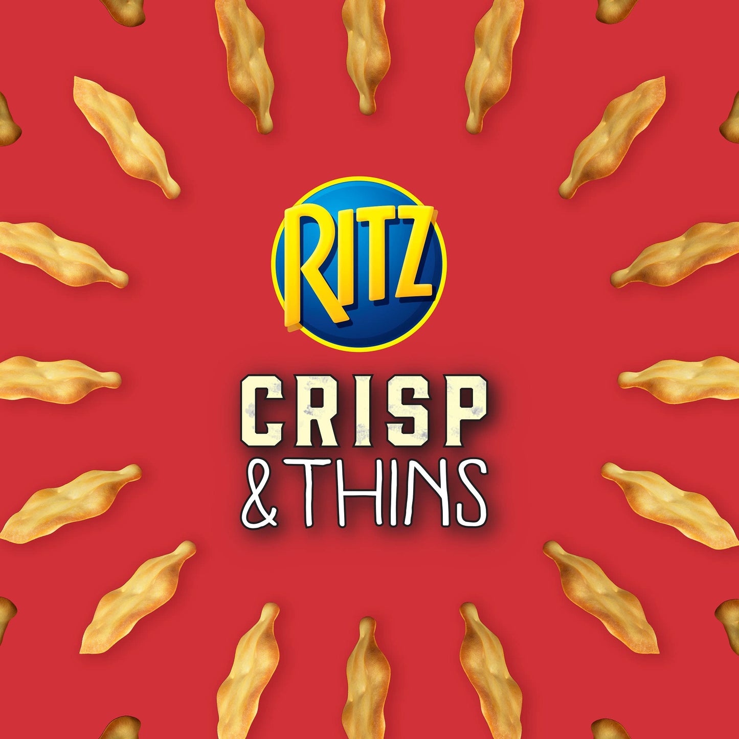 RITZ Crisp And Thins Cheddar Chips, 7.1 Oz 201g - Cheddar Ritz Crisps!