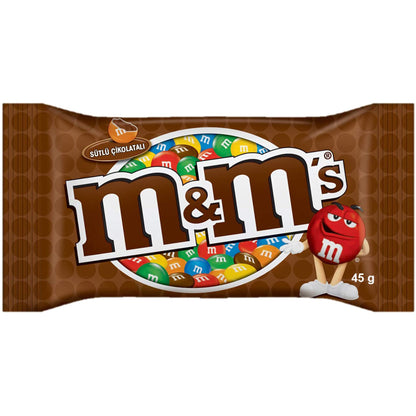 M&M's Mars Milk Chocolate, 1.59 oz / 45 g - "Classic Choco Treat!"