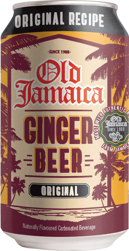 Old Jamaica Ginger Beer, Ginger Beer, 330 Milliliters, Vegetarian - "Spicy ginger refreshment!"