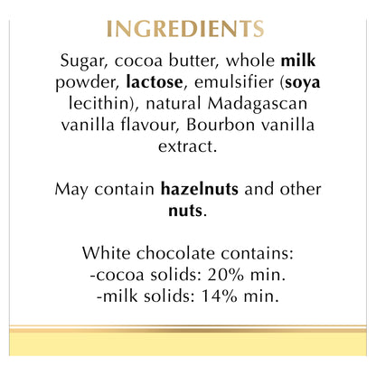 Lindt Excellence A Touch Of Vanilla White 100g - "Vanilla White Delight!"