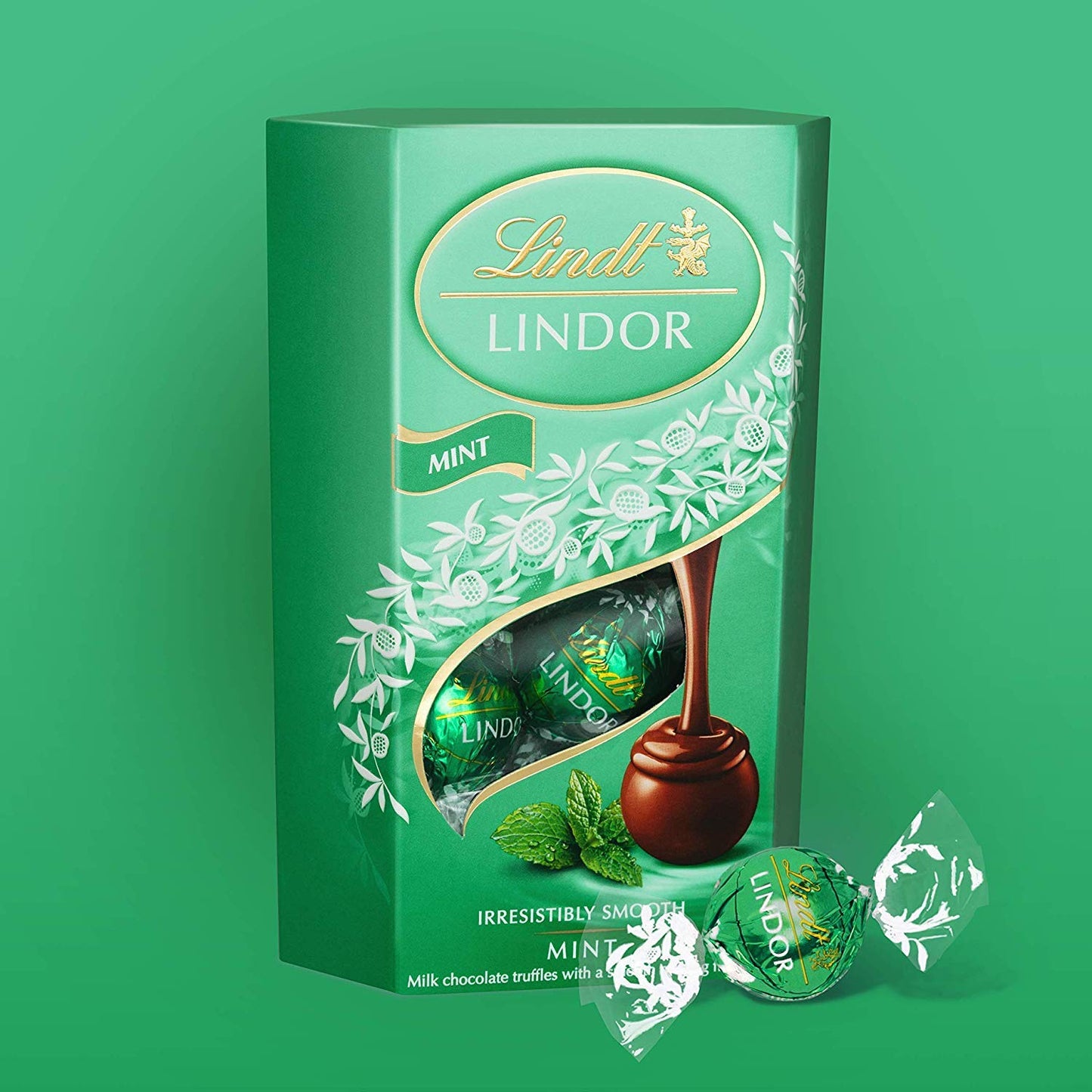 Lindt Lindor Mint Chocolate Truffles 200gm