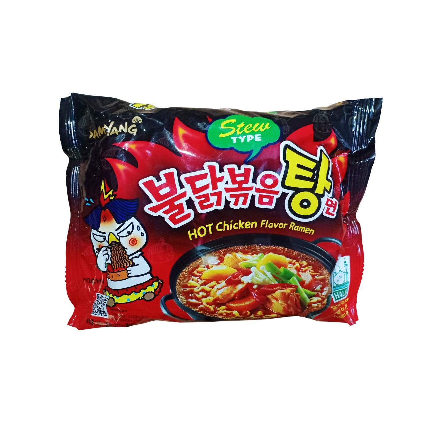 Samyang Hot Chicken Ramen Stew Type Noodles, 145gm