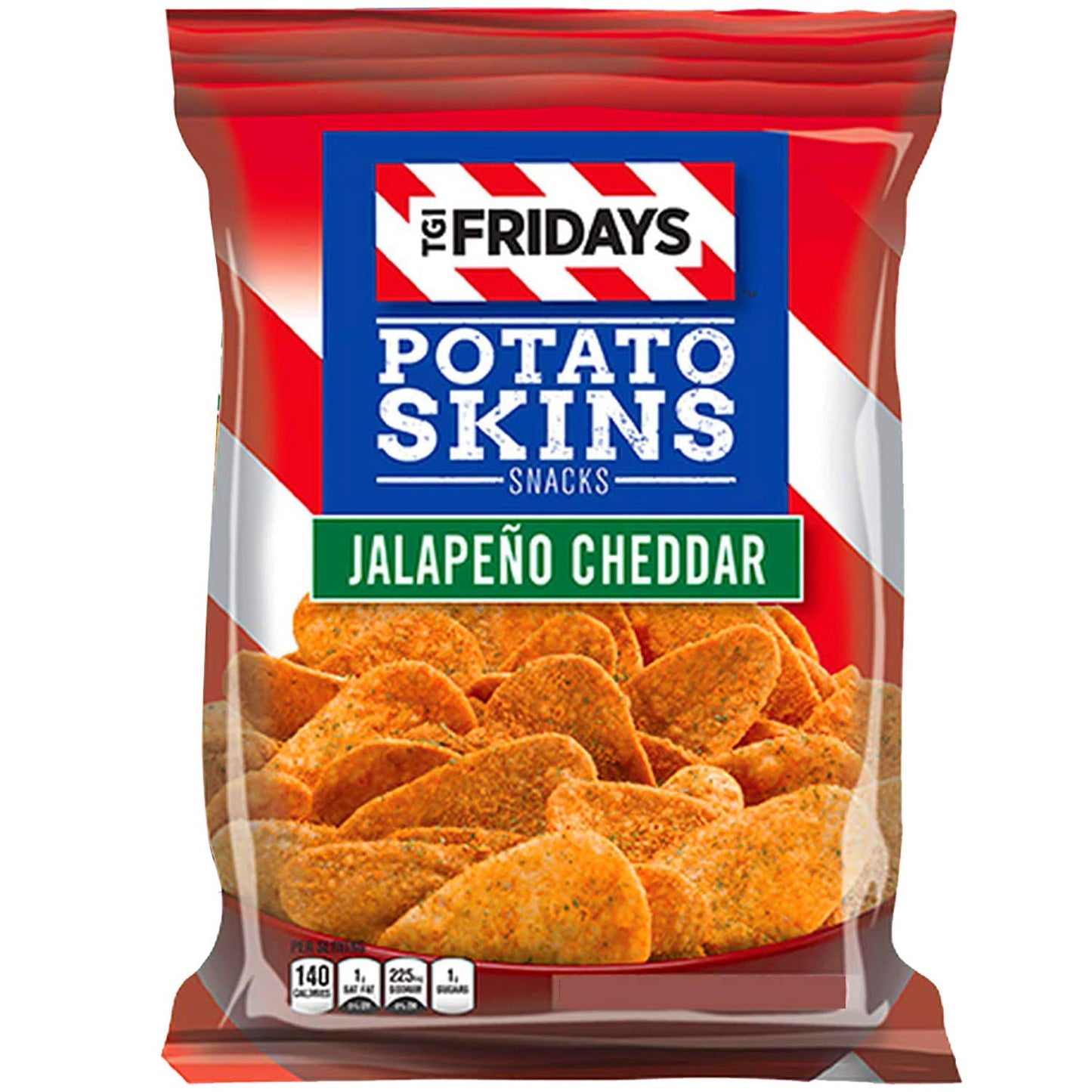 T.G.I Friday's Jalapeno Cheddar Potato Skins Pouch, 2 x 113.4 g