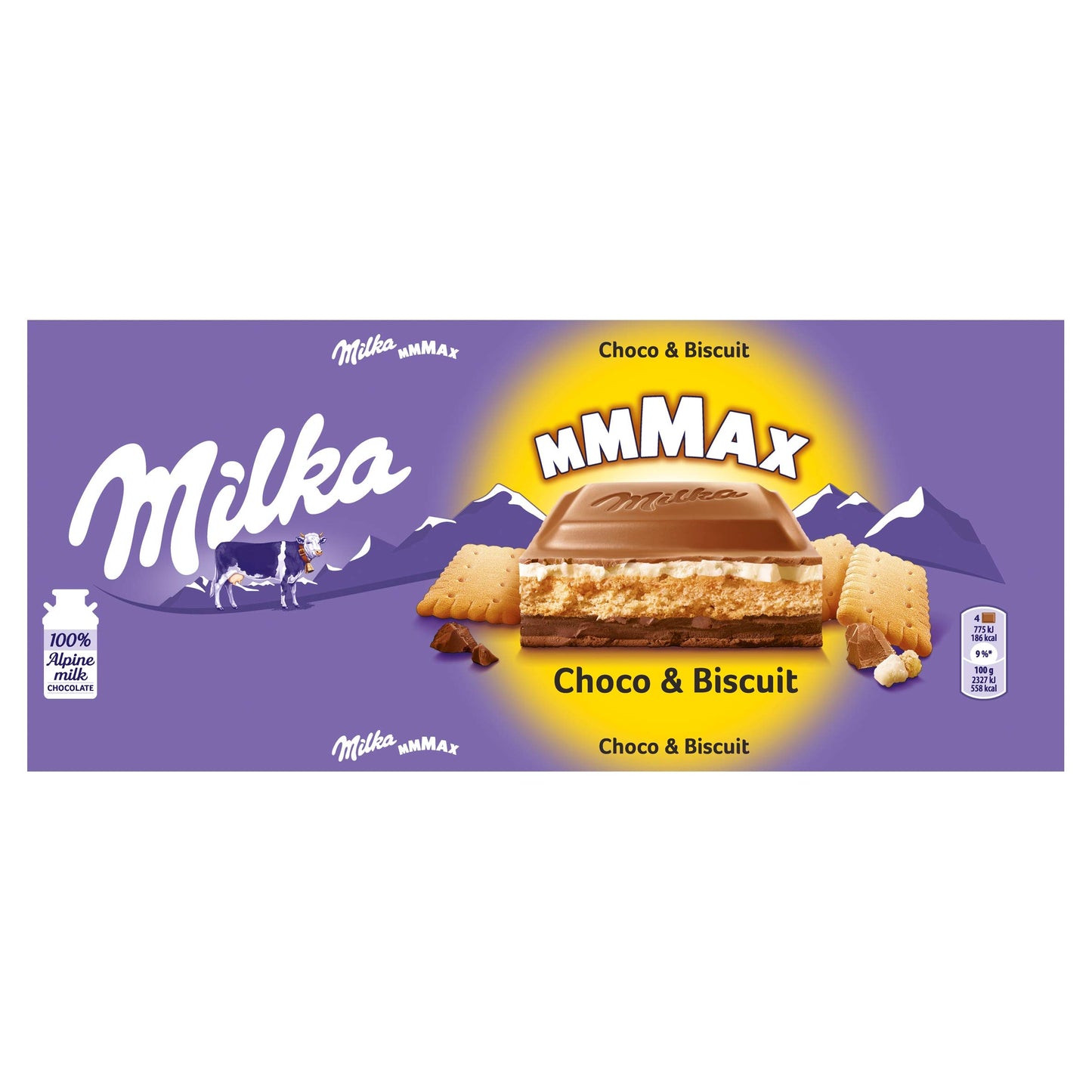 Milka Choco Swing Biscuit Slab 300g - "Choco Swing Delight!"