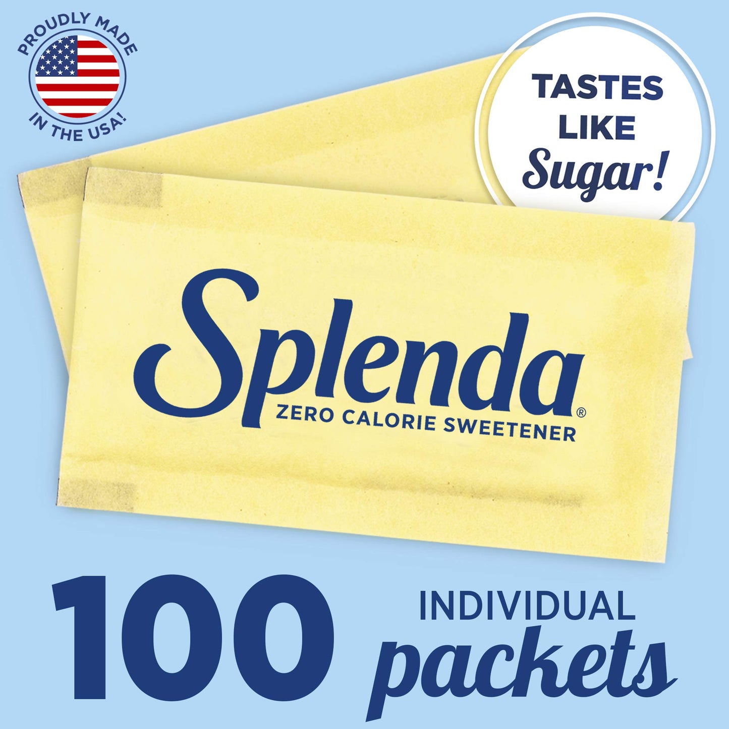 Splenda No Calorie Sweetener - 100 Sachets