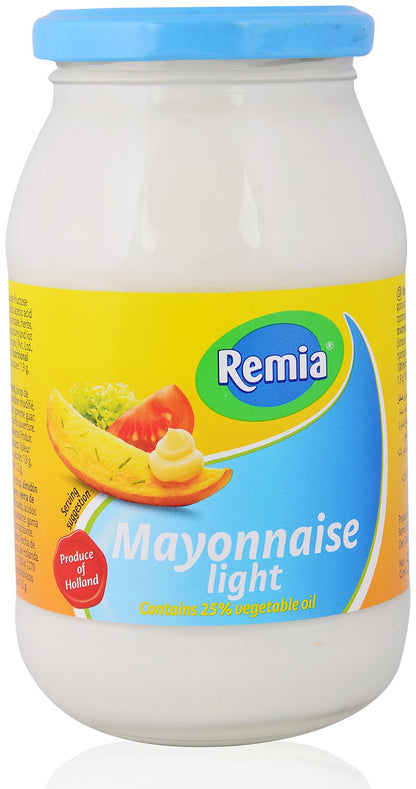 Remia Mayonnaise - Light, 500ml Bottle - Light Mayo Delight!