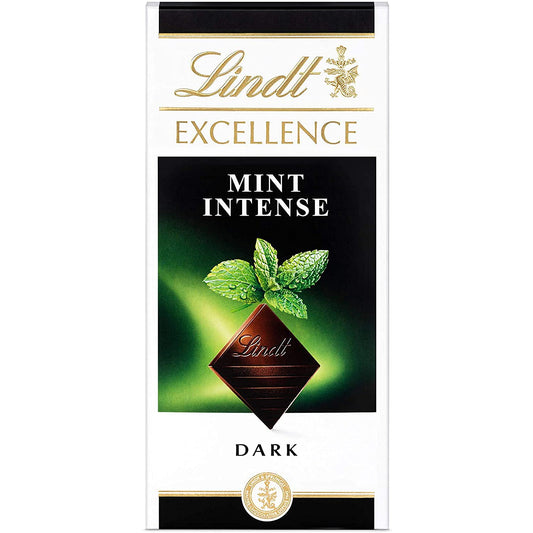 Lindt Excellence Mint Intense Dark Chocolate, 3.53 oz ℮ 100 g