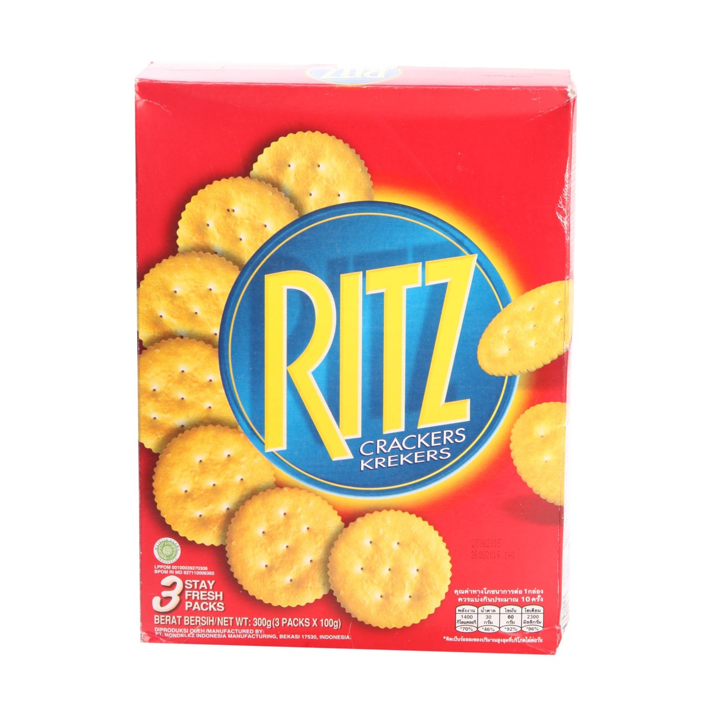 Ritz Biscuits - Crackers, 300g Pack - Classic Ritz Crunch!