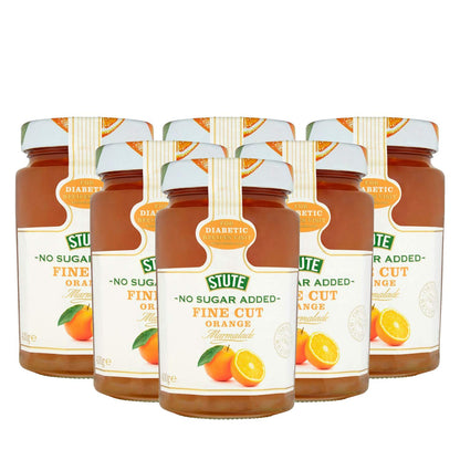 Stute Fine Cut Orange Marmalade Jam, 6 X 430 g