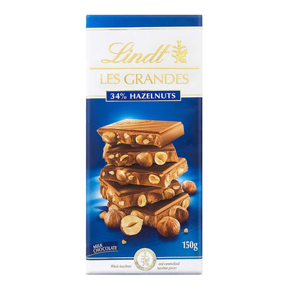 Lindt Grand Milk Chocolate, Hazel Nut, 150Gm