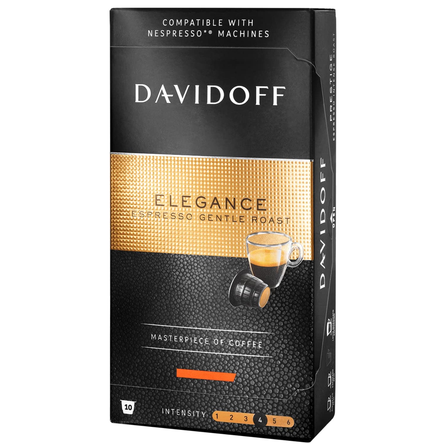 Davidoff Prestige Espresso Intense Roast, Style Lungo, and Elegance Espresso Gentle Roast, 3 x 55 g - Prestige espresso trio!