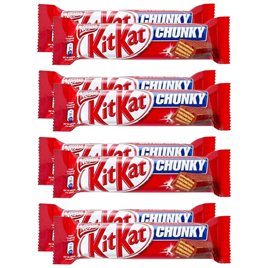 KIT KAT Chunky Milk Chocolate - 8 Pack, 8 x 40 g - Enjoy the classic taste of Kit Kat Chunky Milk Chocolate, 8-pack, 8 x 40g.