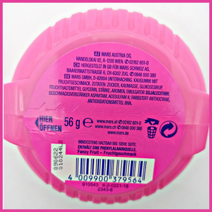 Hubba Bubba Bubble Tape Fancy Fruit Chewing Gum, 56 g - Fruity bubble tape for a burst of flavor, 56g.