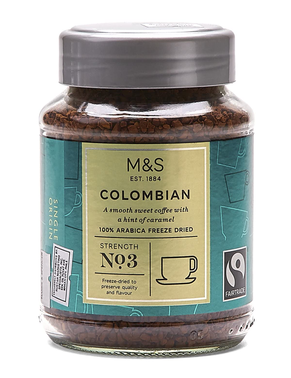 Mark & Spencer Colombian Coffee No.3, 100g - "Colombian Coffee No.3!"