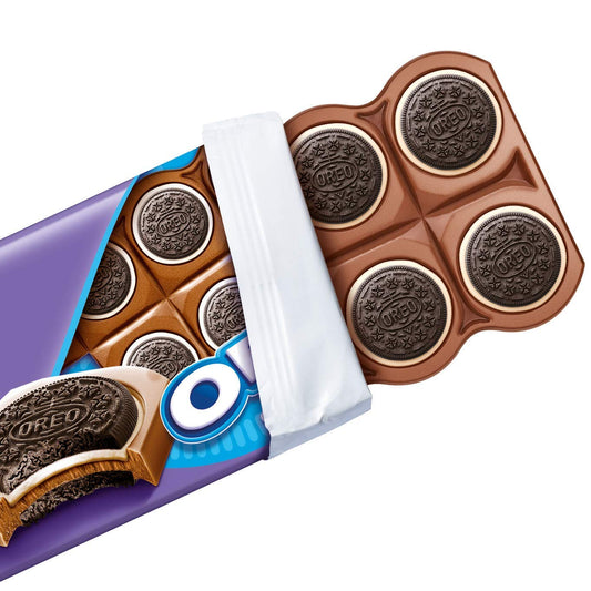 Milka Oreo Sandwich Chocolate Bar, 92g - "Oreo Sandwich Bliss!"