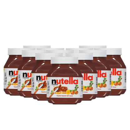 Nutella Chocolate Hazelnut Spread with Cocoa - 12 Pack, 12 x 750 g - "For the chocolate lover!"