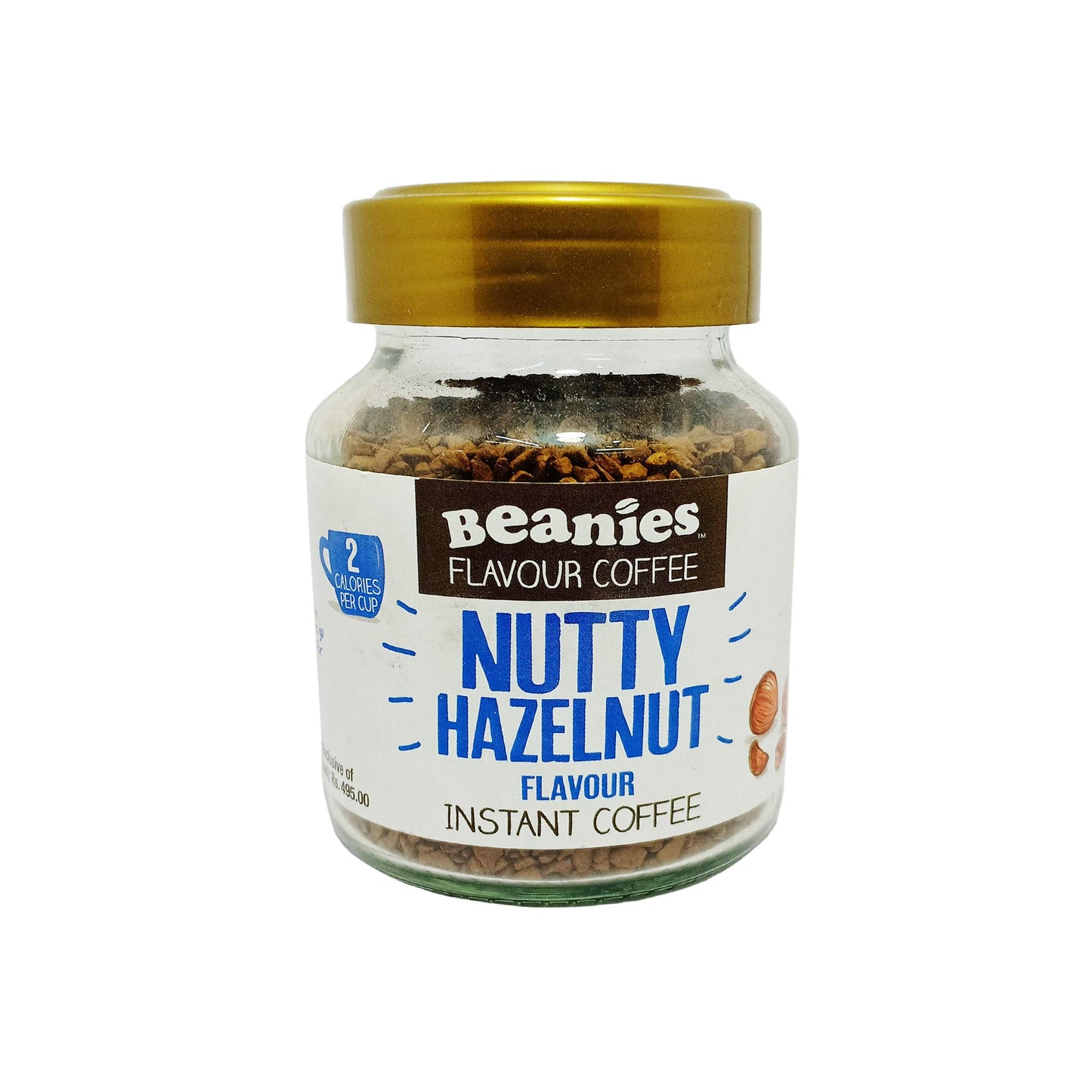 Beanies Flavour Nutty Hazelnut Coffee - 50gm - Nutty and delicious