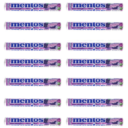 Mentos Grape Roll, 14 X 29 Gram - 406 Gram - "Grape Roll Mega Pack!"