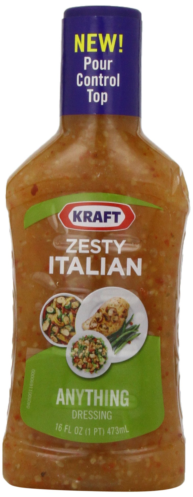 Kraft Zesty Italian Dressing 473 ml - "Zesty Italian Flavor!"