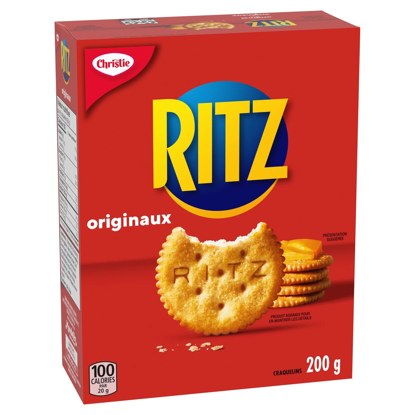 Ritz Original 200 Gram (Pack of 3) {Imported from Canada} - Triple Original Ritz!