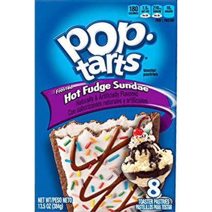 Pop Tarts Frosted Hot Fudge Sundae, 384 g - "Hot fudge sundae delight!"