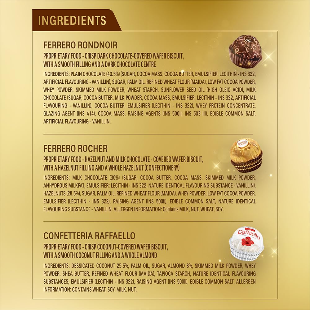 Ferrero Rocher Collection 15 pralines Pcs, Chocolate flavor, 172.2gm - Praline perfection!