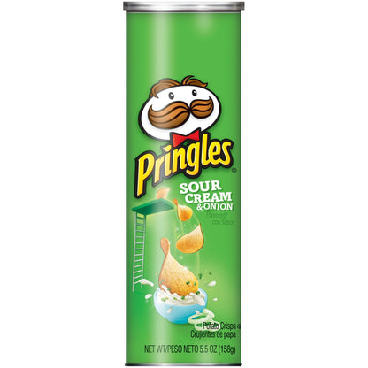 Salsabil Pringles Flavored Potato Chips Assorted Pack of 3, Original and Imported from US - Set A