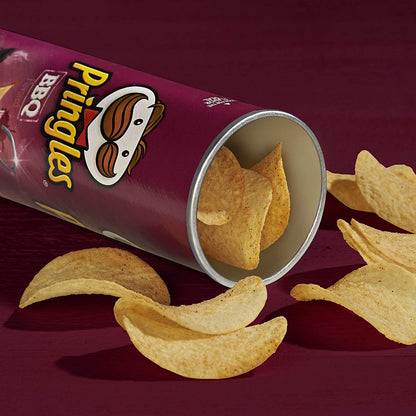 Pringles Original, BBQ & Hot & Spicy Flavoured Potato Chips Combo Pack - Variety of Pringles flavors in one pack!