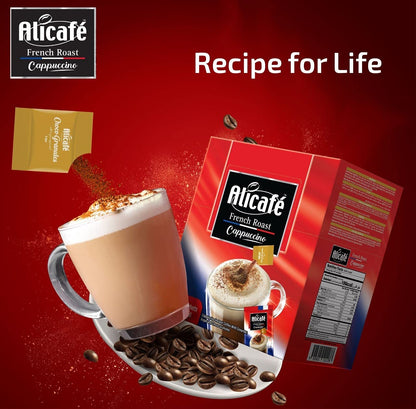 Alicafe French Roast Cappuccino (20 Sachets) 558g - French Indulgence!