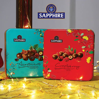 Sapphire Chocolate Coated Nuts, Cranberry, 200g