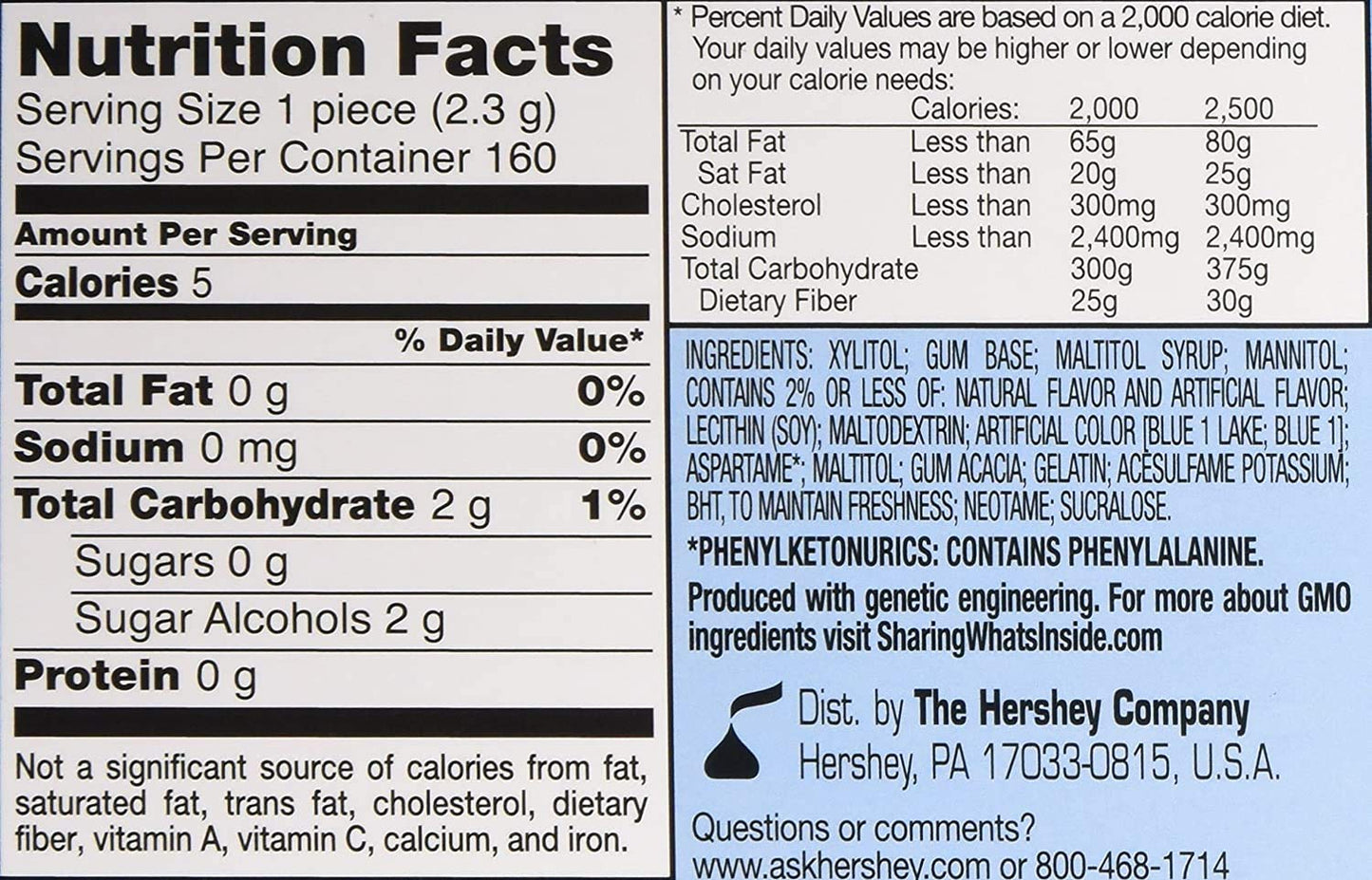 Ice Breakers Peppermint Flavour Imported (Ice Cubes Sugar Free Gum with Xylitol),120g - Peppermint flavor gum cubes, sugar-free with xylitol, 120g.