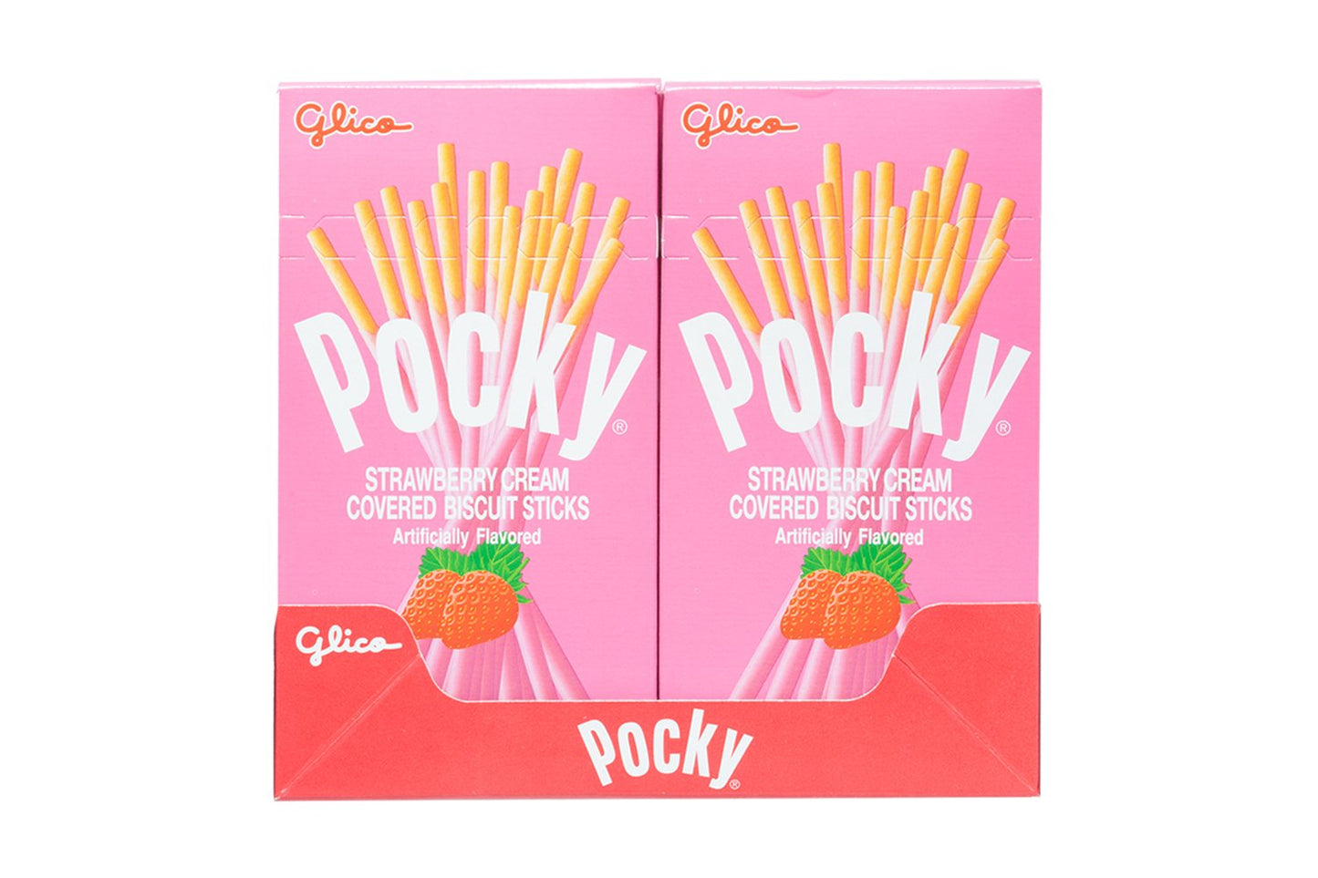 Pocky Biscuit Stick, Strawberry, 2.47 Ounce (Pack of 10) - "Strawberry sensation!"