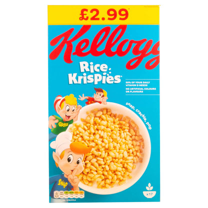 Kellogg's Rice Krispies, 510 G - Rice - Classic and crunchy Kellogg's Rice Krispies, 510g.