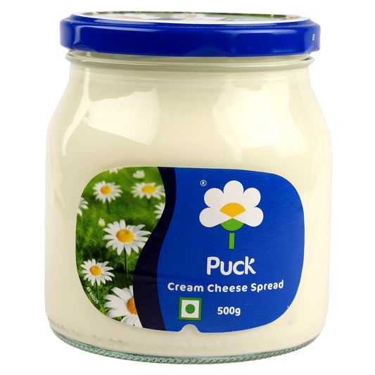 Puck Cream Cheese Spread, 500g - Smooth and creamy Puck cream cheese spread!