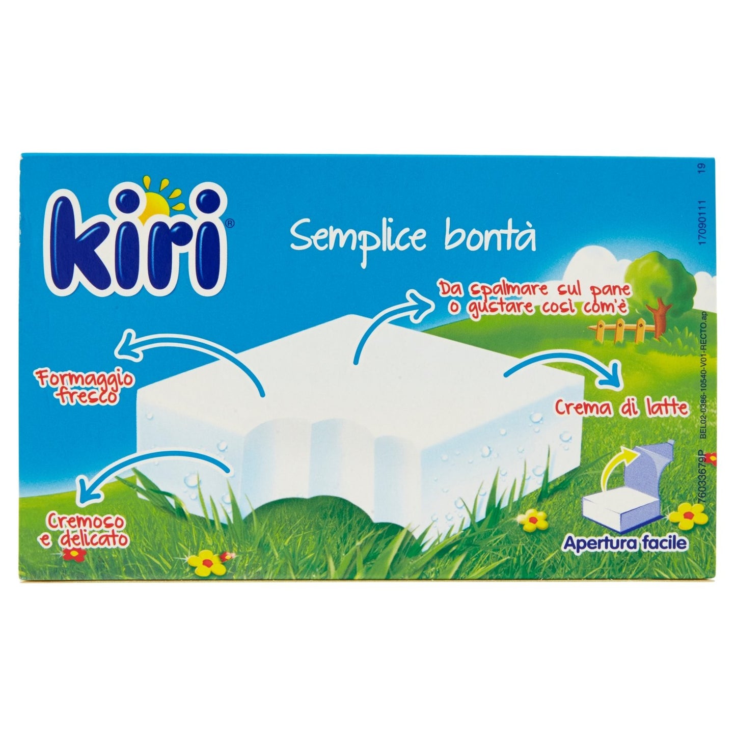 Kiri Fresh Cream & Milk 6 Cube Cheese, 3.81 Oz 108 G - Experience the rich taste of Kiri Fresh Cream & Milk Cheese, 6 Cube, 3.81 Oz 108 G.