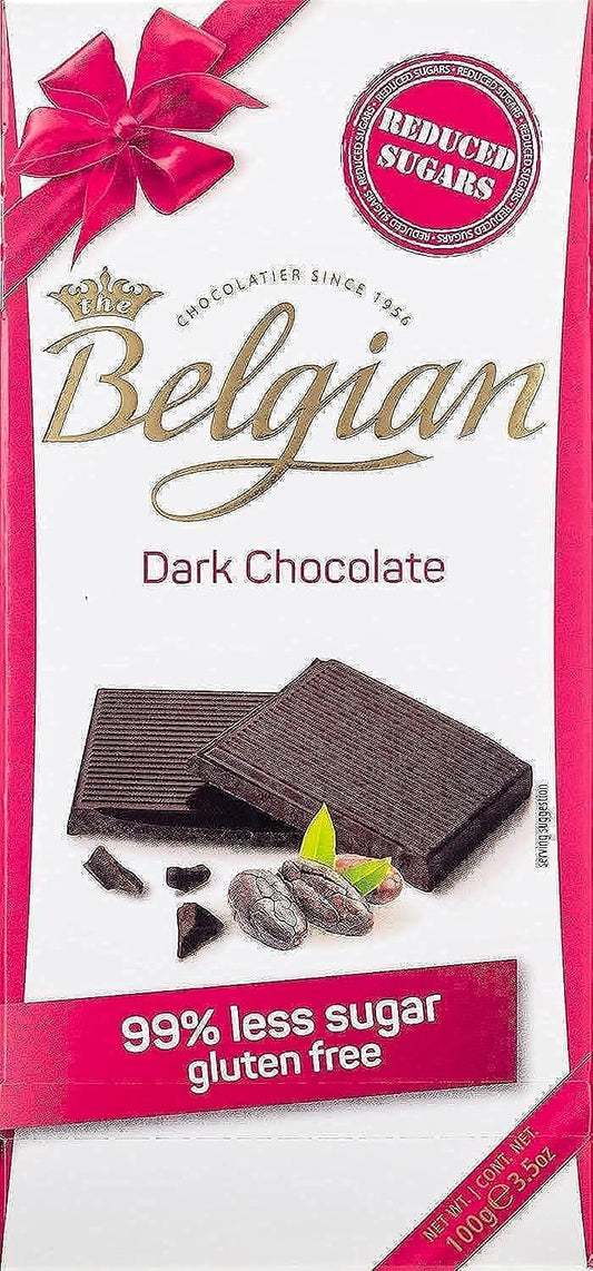 The Belgian NSA Dark Bar Chocolate, 100g