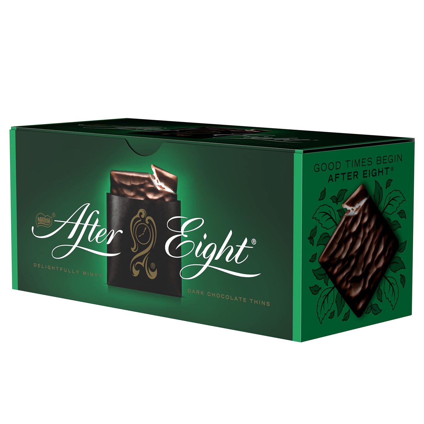 Nestle After Eight Mint Chocolate Thins-200g - "After Eight Mint Thins - 200g of Elegant Minty Chocolate Bliss!"