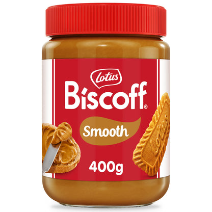 Lotus Biscoff | Belgian Speculoos | Sweet Spread | Smooth | 400g | Non-GMO and Vegan | Pack of 1