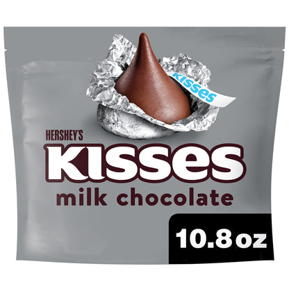 HERSHEY'S Kisses Milk Chocolate - 306.17 Gm - Large pack of milk chocolate Kisses, 306.17g.