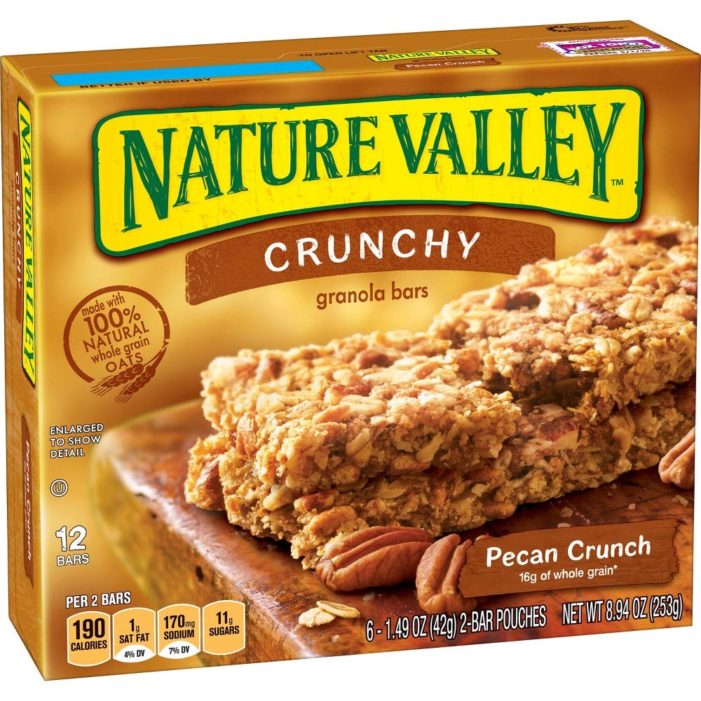 Nature Valley Crunchy Pecan Crunch Granola Bar, 253g - "Pecan Crunch Bliss!"