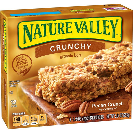 Nature Valley Crunchy Pecan Crunch Granola Bar, 253g - "Pecan Crunch Bliss!"