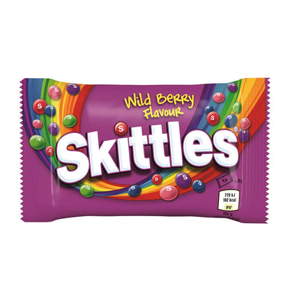 Skittles Wild Berry Flavour Imported,45g (Pack of 2)