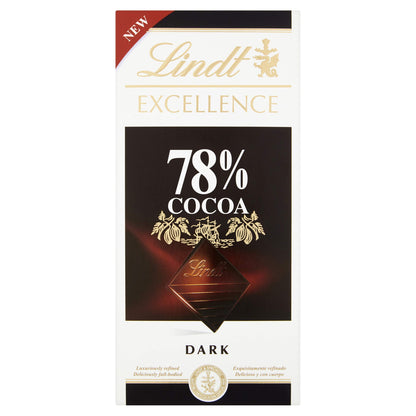 Lindt Excellence 78% Cacao, 100g