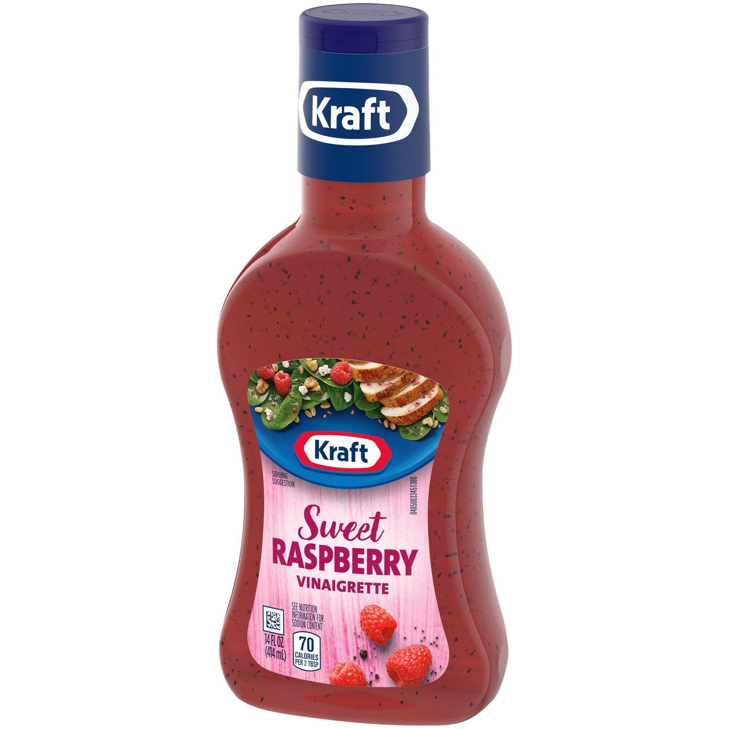 Kraft Olive Oil Vinaigrettes Raspberry Salad Dressing (14 fl oz Bottle) - "Raspberry Vinaigrette!"