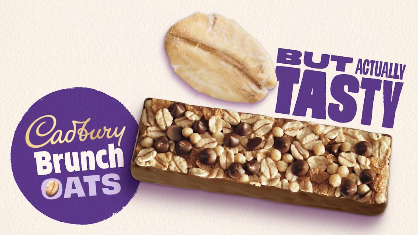 Cadbury Brunch Bar Oats Cereal Bar (Raisin) - Raisin the bar