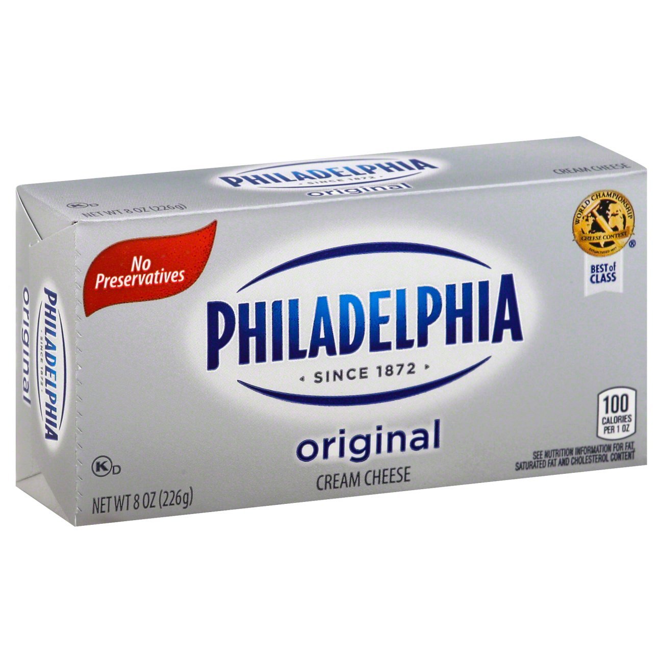 Philadelphia Kraft Original Cream Cheese, 226 g (Pack of 2) - "Cream Cheese Delight!"