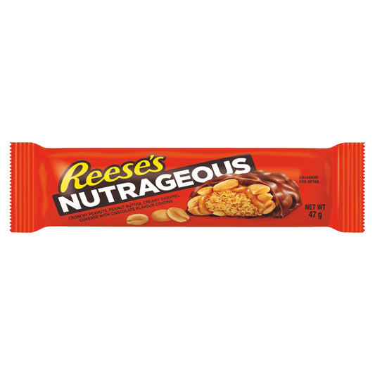 Reese's Nutrageous Bars 18 x 47g, 846 g - Nutty & Delicious!