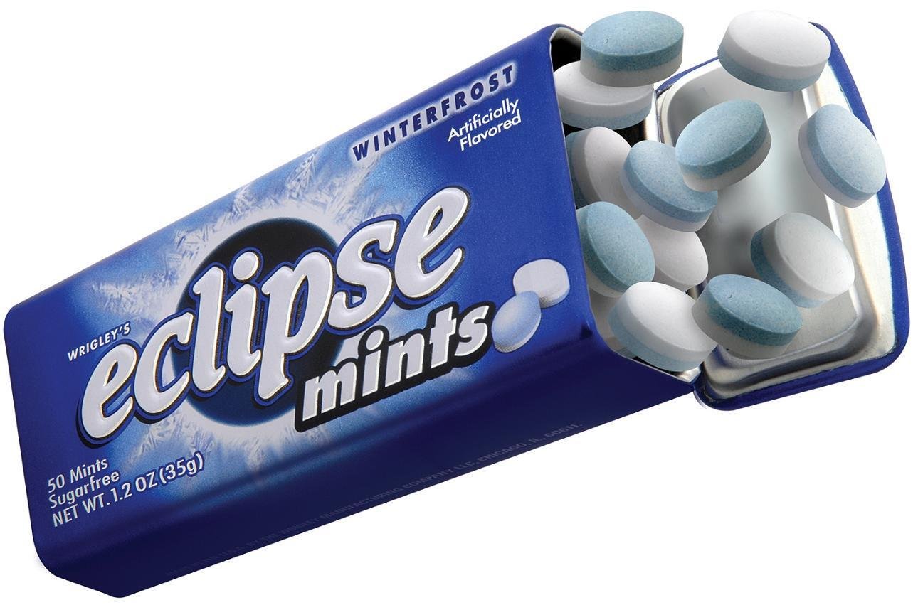 Wrigley's Eclipse Winterfrost Sugar-Free Mints Tin - 35g - Stay Fresh!